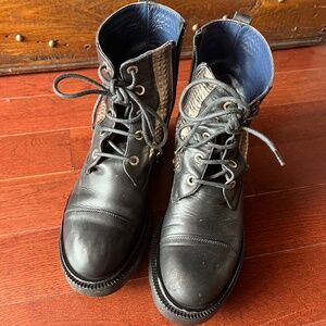 Studio Pollini Combat Boots
